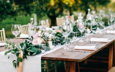 Eine Gartenhochzeit